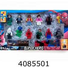 Герої Avengers 12шт сюрприз 4 магн. кубиків в коробці (144) 4038