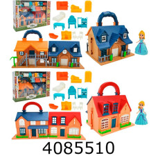 Будиночок в коробці з меблями та лялькою 37*7*24см (18/36) SG-29063AB