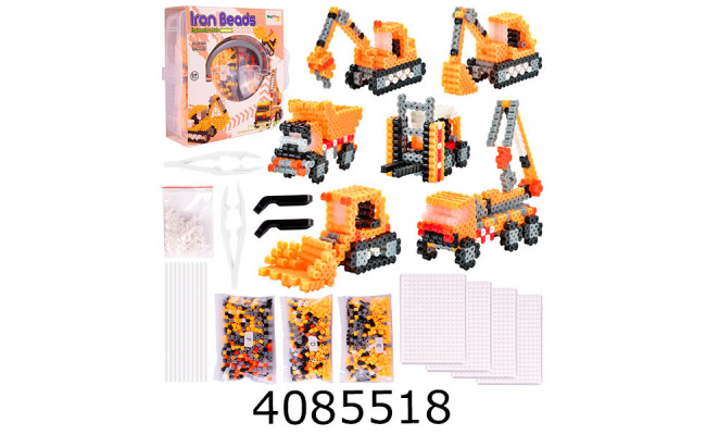 Термомозаїка тривимірна в чемодані Транспорт 2 вида  17*16*6см (12/24) ET20D