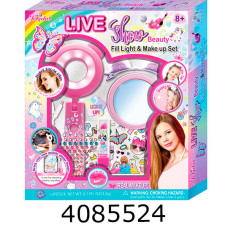 Косметика з лампою для селфі в коробці 15*4*26см (4/24) T257