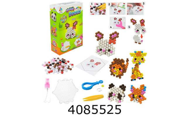 Аквамозаїка в коробці тварини 5 видів 9*4*14см (120/240) 8275/76/77/78