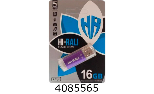 Flash USB 16Gb Rocket 2.0 фіолет. Hi-Rali