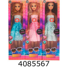 Лялька муз. в коробці 3 види муз.15*8*58см (18/36) 8030B