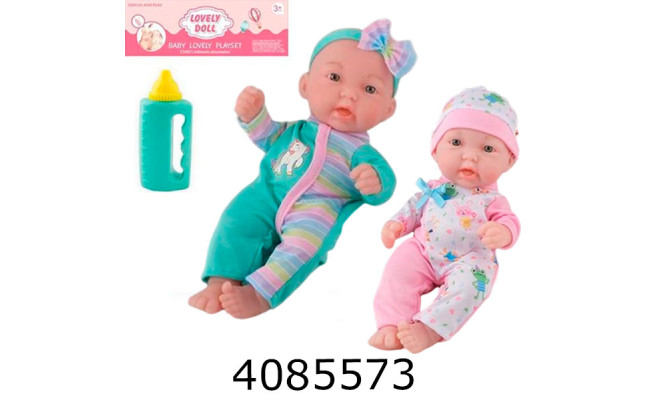 Лялька пупс в кульку 2 види 13*8*28см (72/144) AD611-4/5