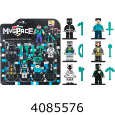 Герої Minecraft 6 видів на планшетці 20*18 (66/132) TL8311-7