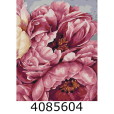 Картина по номерам 40*50см квіти 