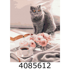 Картина по номерам 40*50см тварини 