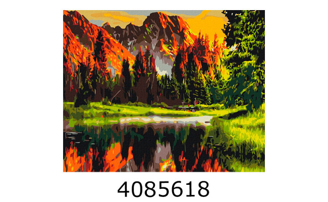 Картина по номерам 40*50см пейзаж 