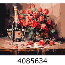 Картина по номерам 40*50см Шампанське на двох Brushme BS53882