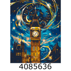 Картина по номерам 40*50см архітектура 