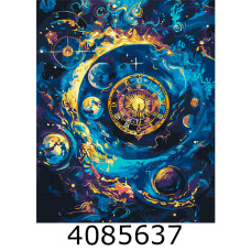 Картина по номерам 40*50см абстракція 