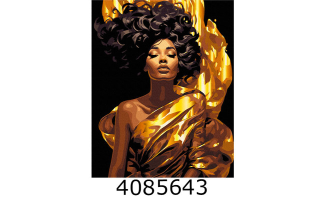 Картина по номерам 40*50см люди 