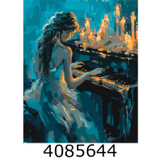 Картина по номерам 40*50см люди 