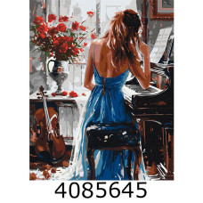 Картина по номерам 40*50см люди 