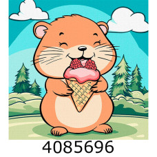 Картина по номерам 25*25см дитячі 