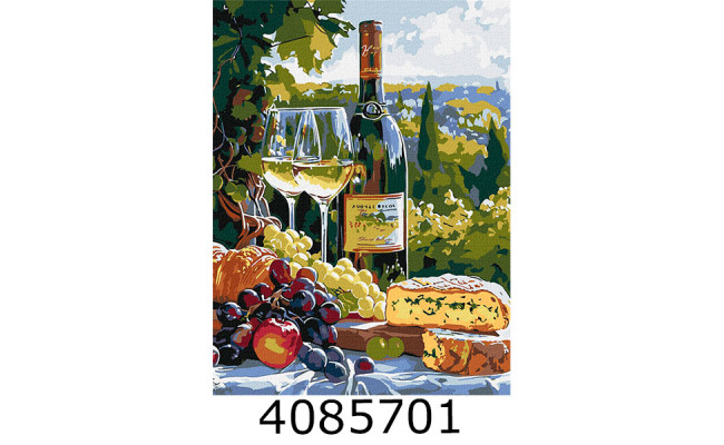 Картина по номерам 30*40см натюрморт 