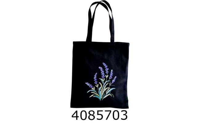 Сумка шопер зі змійкою Лаванда 34*40см 802-1