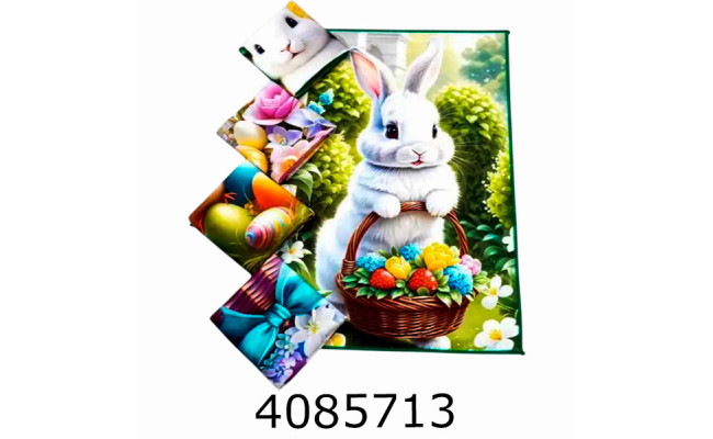 Рушник мікрофібра Великодні 40*60 см ціна за 6 шт TL-22-17-600/Li