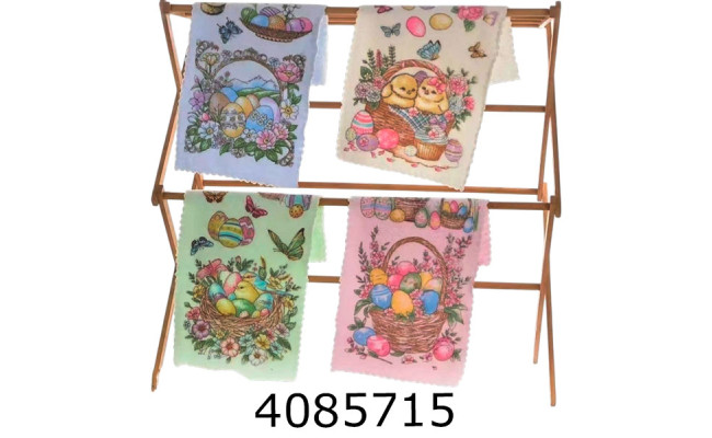 Рушник мікрофібра Великодні 25*50 см ціна за 10 шт TL-002-294-1000