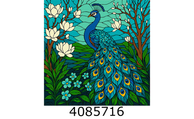 Картина по номерам 30*30см тварини 