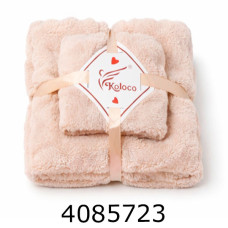 Набір банний рушник баня+руки беж TL-98-792-72-6