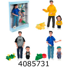 Лялька Кен в коробці + немовлятко + аксесуари 3 види 30см (12) A785-1/2/3