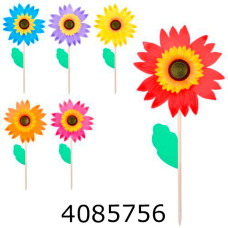 Вітрячок Квітка в кульку 30см 6 видів (80) MR 1223