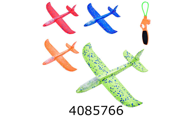 Літак планер 32см світло запуск 4 кольори (72) 819-14B