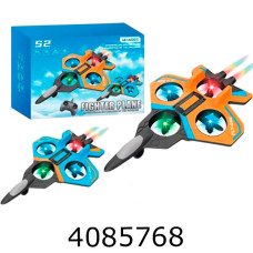 Літак радіо акум. в коробці муз. світло 2 види 25см (12) S2