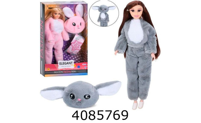 Лялька в коробці в хутряному вбранні + аксесуари 17*33*5см (24) YE-105