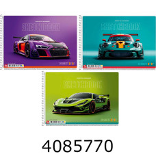 Альбом для малюв. на спір. 20 арк. 120г/м2 Школярик УФ-лак  (9/90) PB-SC-020-8051