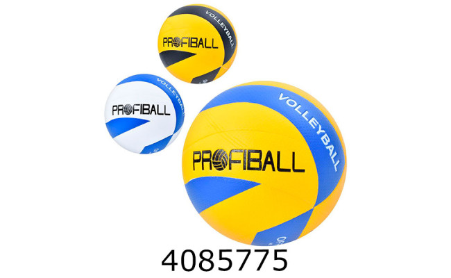 Мяч волейбольний PU 260-280гр 3 кольори (30) EV-3400