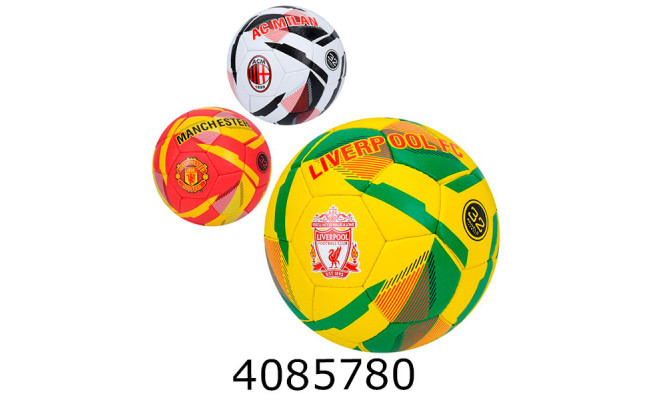 Мяч футб. прес-кожа №5 PU 410-430гр 3 кольори (30) 2500-301