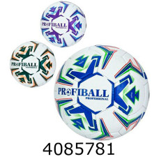 Мяч футб. прес-кожа №5 PU 410-430гр 3 кольори (30) 2500-304
