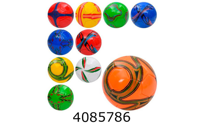 Мяч футб. прес-кожа №2 PVC 90гр 10 кольорів (50) MS 4831