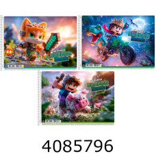 Альбом для малюв. на спір. 20 арк. 100г/м2 Школярик УФ-лак Star (9/108) PB-SC-020-8560 Альбом для малюв. на спір. 20 арк. 100г/м2 Школярик УФ-лак Star (9/108) PB-SC-020-8560