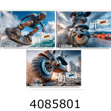 Альбом для малюв. на спір. 30 арк. 100г/м2 Школярик УФ-лак Star (9/81) PB-SC-030-8564