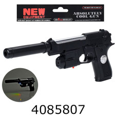 Пістолет пулі в кульку + лазер 33см (48) M92-2