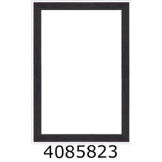 Фоторамка пластик 30*40/12 SA (чорна срібний обідок)(19) SA1511-327