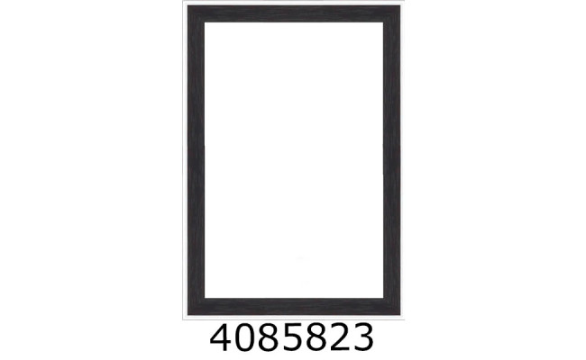 Фоторамка пластик 30*40/12 SA (чорна срібний обідок)(19) SA1511-327