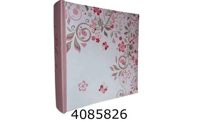 Ф/а 200ф. EVG BKM46200 Rose Spring (квітковий орнамент)(12) white-pink