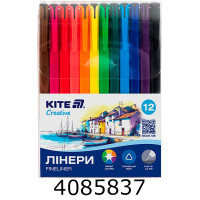 Лінер KITE набір 12 шт. 12кол. 0,4мм (12) K-1164