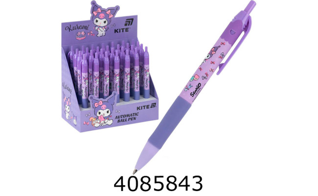 Ручка кульк. авт. KITE HK-1 синя 05мм (28) HK26-039-1