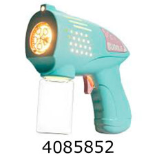 Мильні бульбашки пістолет на батар. 60мл бірюзовий Big Kids (96) BIGBG080