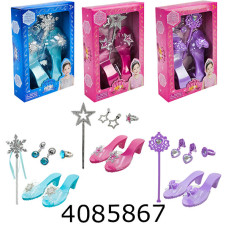 Біжутерія в коробці з туфлями 19*28*5см (24) QS00025D1/F2/F4