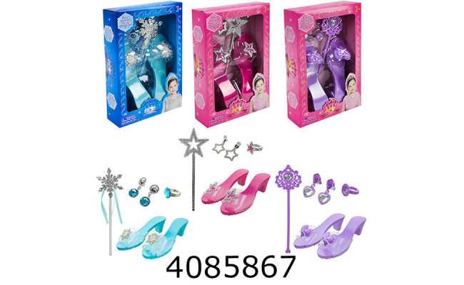 Біжутерія в коробці з туфлями 19*28*5см (24) QS00025D1/F2/F4