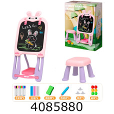 Досточка-мольберт для малювання стільчик аксесуари 53*10*34см (6) W2001-1