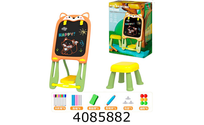 Досточка-мольберт для малювання стільчик аксесуари 53*10*34см (6) W2001-5