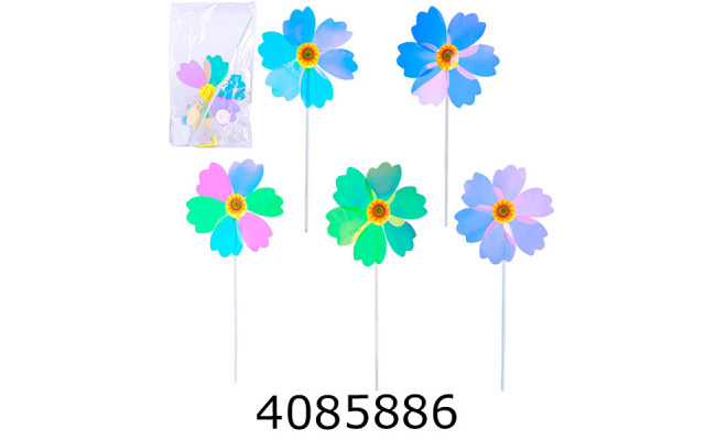 Вітрячок Квітка в кульку 40см (500) V2554