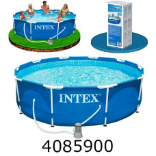 Басейн каркасний круглий 6503л + фільтр-насос Intex 28212